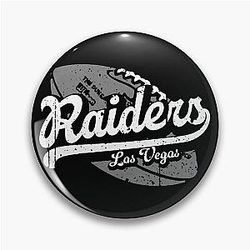 Art Las Vegas Raiders Pin