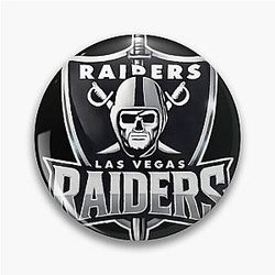Art Las Vegas Raiders Pin