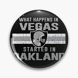Art Las Vegas Raiders Pin