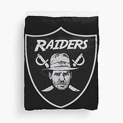 Art for Las Vegas Raiders Duvet Cover