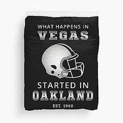 Art Las Vegas Raiders Duvet Cover