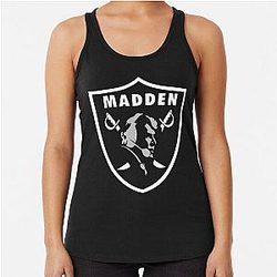 Art Las Vegas Raiders Racerback Tank Top