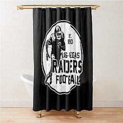 Art Las Vegas Raiders Shower Curtain