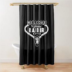 Art Las Vegas Raiders Shower Curtain