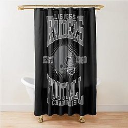 Art Las Vegas Raiders Shower Curtain