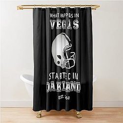 Art Las Vegas Raiders Shower Curtain