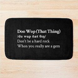 Ms. Lauryn Hill Aesthetic Lyrics R&B Black Bath Mat