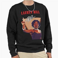 Lauryn Hill Retro Style Pullover Sweatshirt