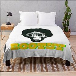 Of Lauryn Hill Halftone Throw Blanket