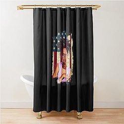 Retro Vintage Lauryn Hill Shower Curtain