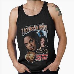 Gift for Men Lauryn Hill Tank Top