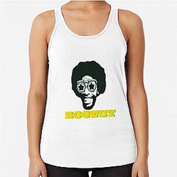 Lauryn Hill Halftone Racerback Tank Top
