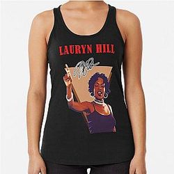 Lauryn Hill - Retro Racerback Tank Top