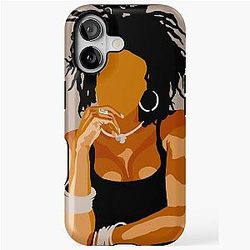 Lauryn Hill Abstract Art iPhone Case