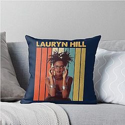 Trend Lauryn Hill Gifts For Music Fans Throw Pillow