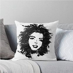 Lauryn Hill Throw Pillow