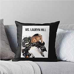 Lauryn Hill Throw Pillow