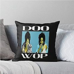 Lauryn Hill Doo Wop throw pillow