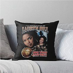 Gift For Men Lauryn Hill Throw Pillow