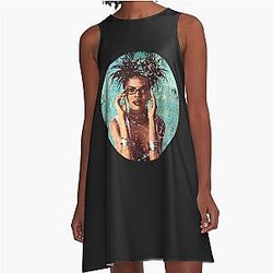 Fugees Lauryn Hill A Line Dress