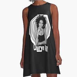 Of Fugees Lauryn Hill A-Line Dress