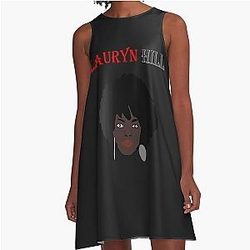 Fugees Lauryn Hill A Line Dress