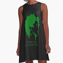 The Fugees Lauryn Hill A Line Dress