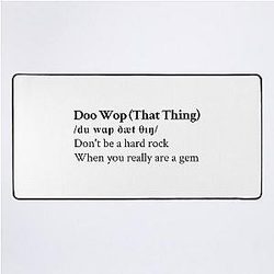 Ms. Lauryn Hill Aesthetic Motivational R&B Desk Mat