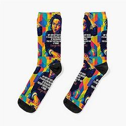 Lauryn Hill Pop Art Socks