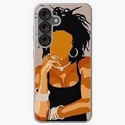 Lauryn Hill Abstract Samsung Galaxy Soft Case