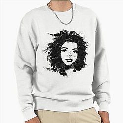 Lauryn Hill Monochrome Pullover Sweatshirt