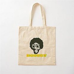 Lauryn Hill Halftone Cotton Tote Bag