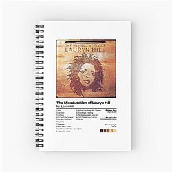Lauryn Hill - The Miseducation of Lauryn Hill Spiral Notebook