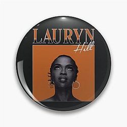 Lauryn Hill, Homage, 90s Vintage Pin