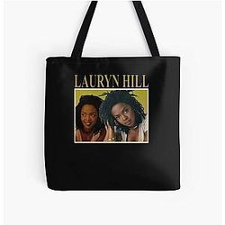 Day Gifts Lauryn Hill Over Print Tote Bag