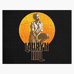 Lauryn Hill Halftone Jigsaw Puzzle