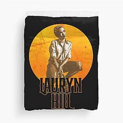 Lauryn Hill Halftone Duvet Cover