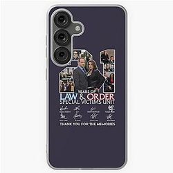 Design 21 Years Of Law Order Special Victims Unit Samsung Galaxy Soft Case