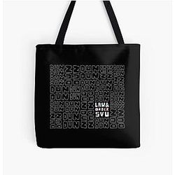 DUN law and order SVU pattern All Over Print Tote Bag