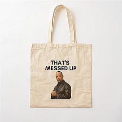 Law & Order: SVU - Fin: That's Messed Up 
Cotton Tote Bag