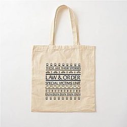 LAW AND ORDER SVU Cotton Tote Bag
