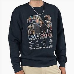 Design 21 Years Of Law and Order Special Victims Unit Sweatshirt