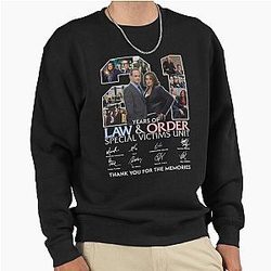 Design 21 Years of Law and Order Special Victims Unit Pullover Sweatshirt