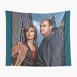 Benson and Stabler Law Order: SVU Tapestry