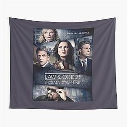 Most Important Law Order Halloween Holiday Tapestry