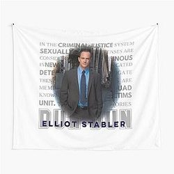 Elliot Stabler Law and Order: SVU Lach Halloween Christmas Tapestry