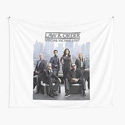 Team Law and Order SVU Lach Halloween Christmas Tapestry