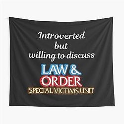 Introverted but willing to discuss Law and Order SVU