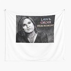 Olivia Law and Order SVU Lach Benson Tapestry