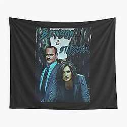 Mens Benson and Stabler Law and Order SVU Love Fans Tapestry